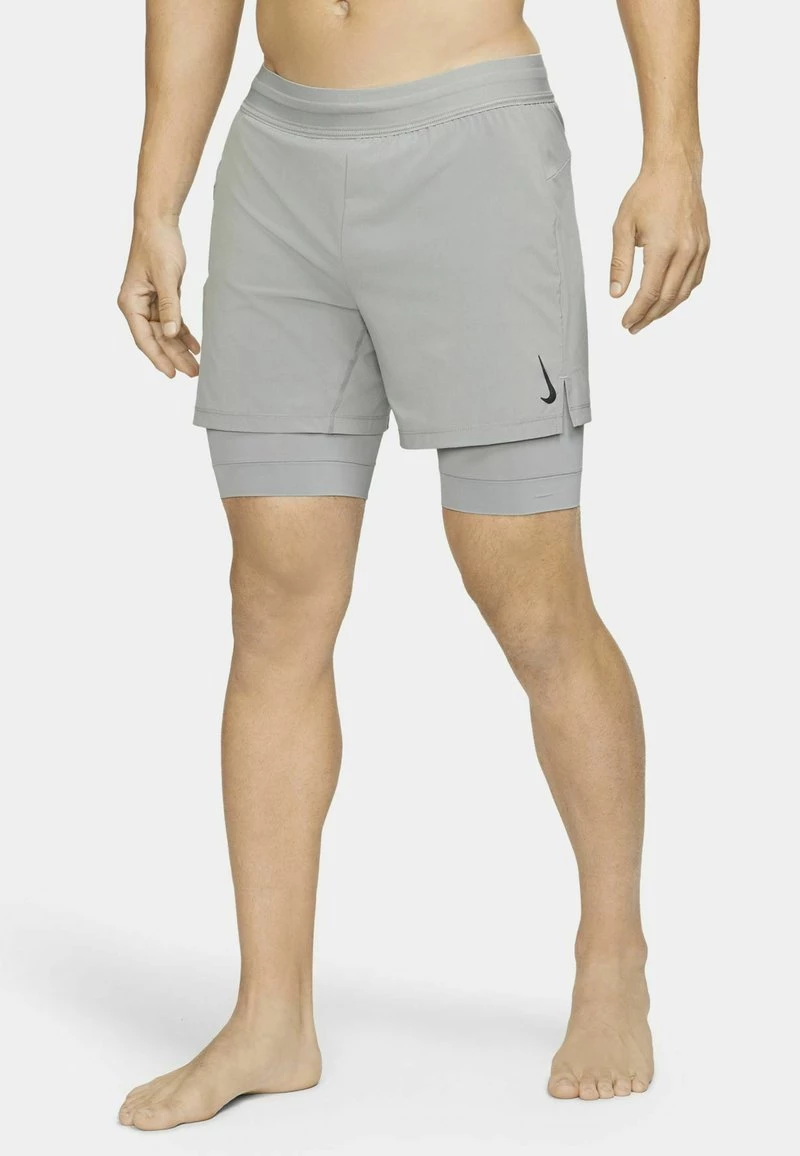 Nike Performance Herren Kurze Sporthose - Particle Grey/black 4 Nike Performance Herren Kurze Sporthose - Particle Grey/black – Bild 4