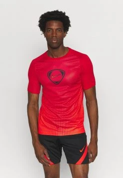 Nike Performance Herren ACADEMY - T-Shirt Print - Gym Red/chile Red/chile Red
