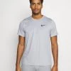 Nike Performance Herren Sport T-shirt - Particle Grey/grey Fog/heather/black