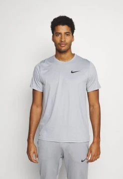 Nike Performance Herren Sport T-shirt - Particle Grey/grey Fog/heather/black