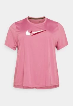 Nike Performance Damen RUN PLUS - T-Shirt Print - Light Bordeaux