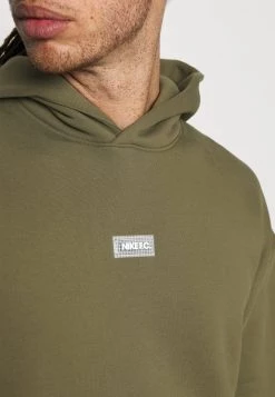 Nike Performance FC HOODIE - Kapuzenpullover - Medium Olive/thunder Blue/clear | Herren -Angebote Nike Store be6c2d4b2e99419e9853c7ad2e04110f