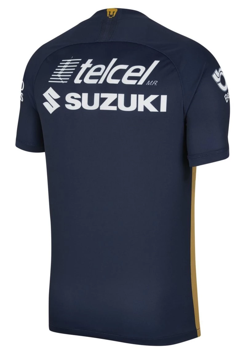 Nike Performance Herren PUMAS UNAM 2019/20 STADIUM THIRD MEN'S FOOTBALL SHIRT - T-Shirt Print - Obsidian/truly Gold/white 2 Nike Performance Herren PUMAS UNAM 2019/20 STADIUM THIRD MEN'S FOOTBALL SHIRT - T-Shirt Print - Obsidian/truly Gold/white – Bild 2