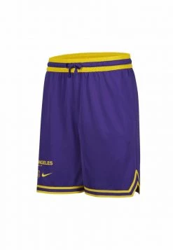 Nike Performance LOS ANGELES LAKERS - Shorts - Field Purple/amarillo/black | Herren