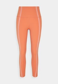 Nike Performance Damen LUXE EYLET 7/8 - Tights - Healing Orange/apricot Agate