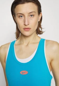 Nike Performance ONE LUXE TANK - Top - Laser Blue/madder Root | Damen -Angebote Nike Store bf01356835724c07be703e9e9e9cdc21