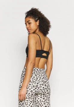 Nike Performance INDY YOGA ESSENTIALS BRA - Sport-BH Mit Leichter Stützkraft - Black/smoke Grey | Damen -Angebote Nike Store bf13d7cfdd894a839800339f8e6bc2a2