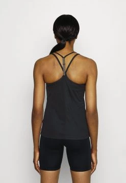 Nike Performance Damen FEMME ELASTIKA TANK - Top - Black/metallic Gold -Angebote Nike Store bf2380c0c5fc4ae6b4ed40176aa60ae5