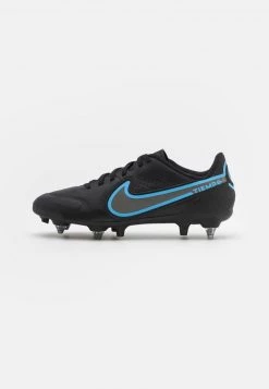 Nike Performance Herren PHANTOM GT2 ACADEMY SG-PRO AC - Fußballschuh Stollen - Black/metallic Dark Grey