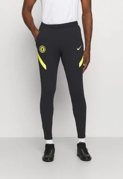 Nike Performance Herren CHELSEA LONDON PANT - Vereinsmannschaften - Black/opti Yellow