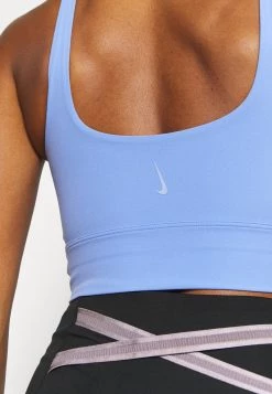 Nike Performance Damen THE YOGA LUXE CROP TANK - Top - Royal Pulse/aluminium -Angebote Nike Store bfcc4d8541cb468cbe34e94eabca9c24