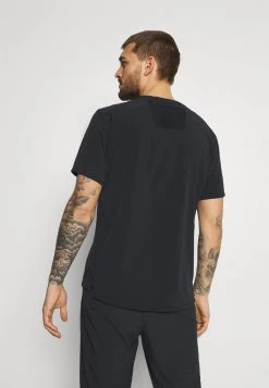 Nike Performance M NK DF TRAIL RISE - T-Shirt Print - Black/silver | Herren -Angebote Nike Store bfdf6d10382340788788269ba3aad85a