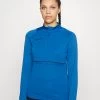 Nike Performance Damen ACADEMY DRIL - Sweatshirt - Dark Marina Blue/black/black