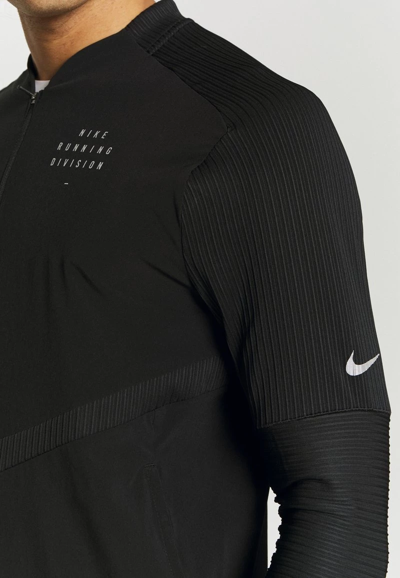 Nike Performance Herren RUN ELEMENT - Laufjacke - Black/silver 6 Nike Performance Herren RUN ELEMENT - Laufjacke - Black/silver – Bild 6