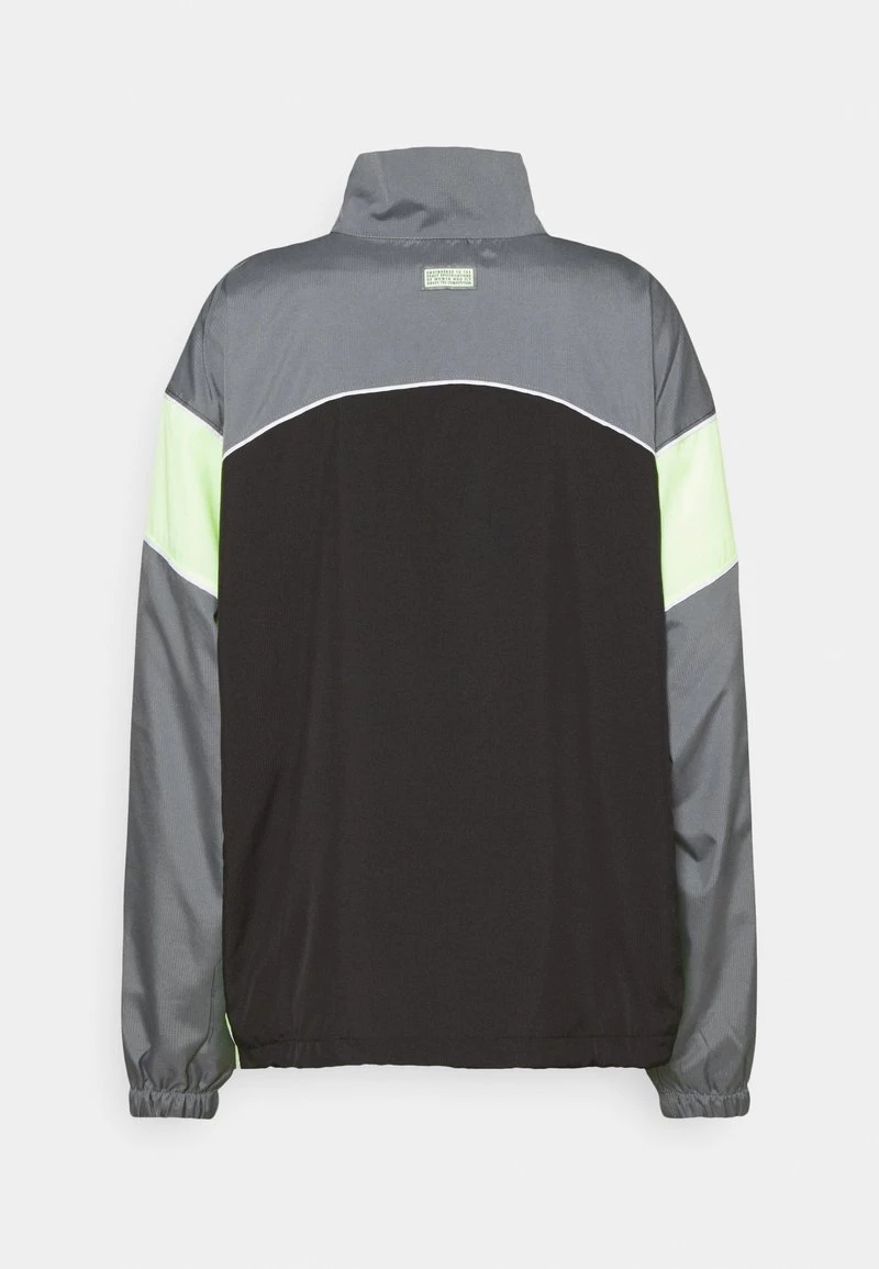 Nike Performance Damen FLY JACKET - Trainingsjacke - Smoke Grey/black/barely Volt 2 Nike Performance Damen FLY JACKET - Trainingsjacke - Smoke Grey/black/barely Volt – Bild 2