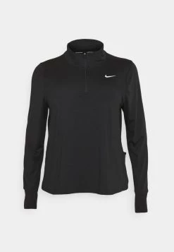 Nike Performance ELEMENT - Sport T-shirt - Black/reflective Silver | Damen