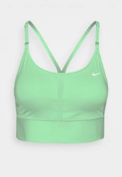 Nike Performance INDY BRA - Sport-BH Mit Mittlerer Stützkraft - Green Glow/white | Damen