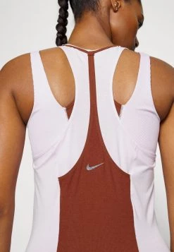 Nike Performance Damen LUXE TANK - Top - Doll/oxen Brown/iron Grey -Angebote Nike Store c0d7e00c74a14574a691b53a594e02db
