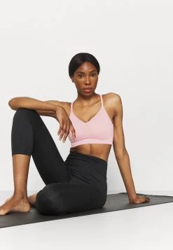 Nike Performance Damen INDY SEAMLESS BRA - Sport-BH Mit Leichter Stützkraft - Pink Glaze/white -Angebote Nike Store c166c54a6af74874870f9da1acab7919