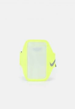Nike Performance LEAN ARM BAND UNISEX - Sonstige Accessoires - Volt/black/silver