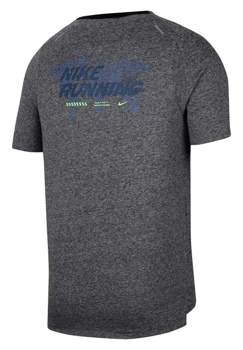 Nike Performance Herren FUTURE FAST - T-Shirt Print - Dunkelgrau 3 Nike Performance Herren FUTURE FAST - T-Shirt Print - Dunkelgrau – Bild 3