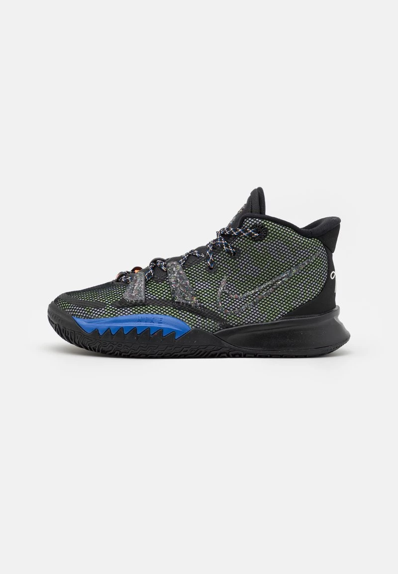Nike Performance KYRIE 7 UNISEX - Basketballschuh - Black/lime Ice/total Orange 1 Nike Performance KYRIE 7 UNISEX - Basketballschuh - Black/lime Ice/total Orange