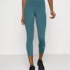 Nike Performance Damen EPIC CROP - Tights - Ash Green/silver