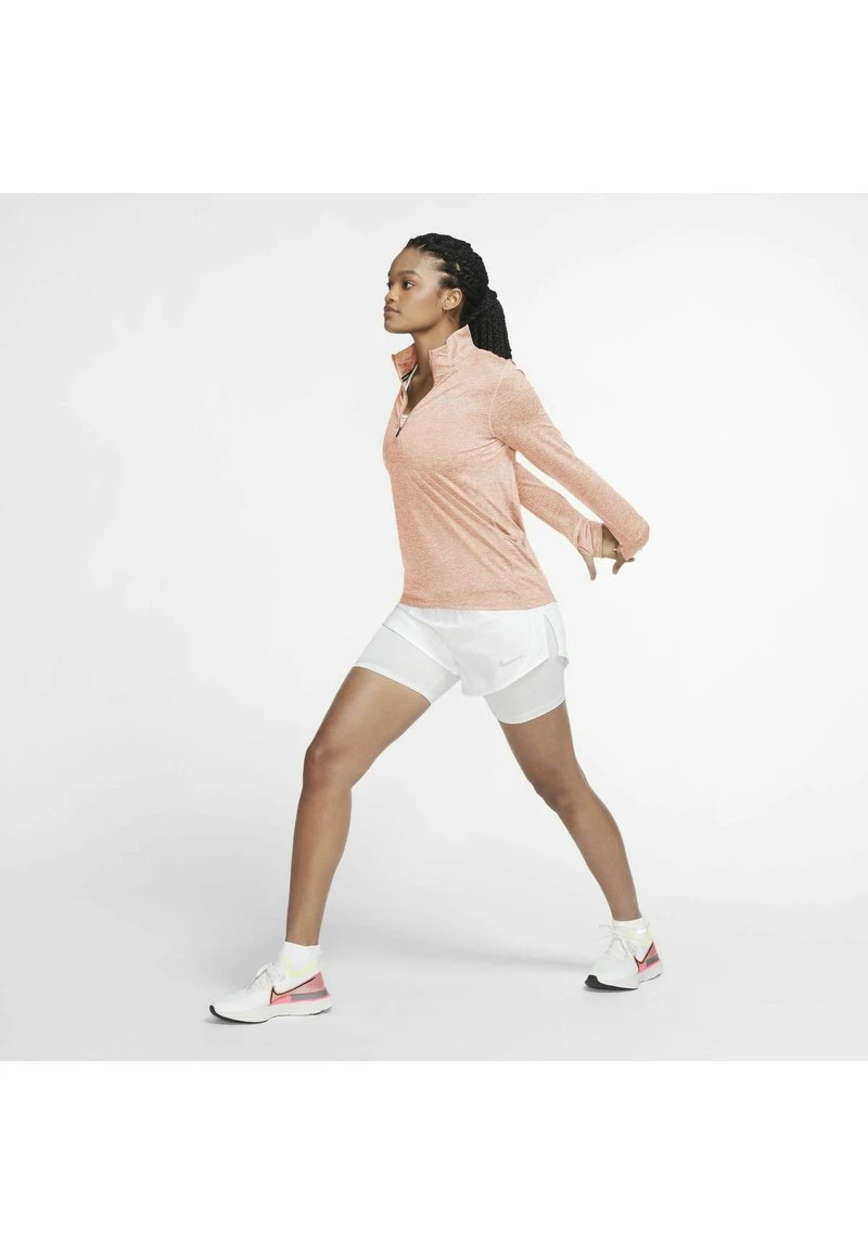 Nike Performance Damen ELEMENT - Langarmshirt - Pale Coral/light Soft Pink/heather 2 Nike Performance Damen ELEMENT - Langarmshirt - Pale Coral/light Soft Pink/heather – Bild 2