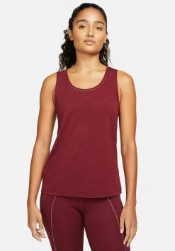 Nike Performance Damen YOGA DRI-FIT - Top - Pflaume
