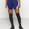 Nike Performance Damen STRIKE 21 SHORT - Kurze Sporthose - Deep Royal Blue/volt