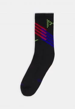 Nike Performance EVERYDAY MAX METCON CUSH CREW UNISEX - Sportsocken - Black/racer Blue/habanero Red