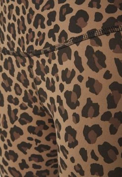 Nike Performance Damen ONE LEOPARD - Tights - Archaeo Brown/white -Angebote Nike Store c393ea9527914d9ba4e32d9887b17eb5