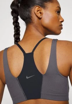 Nike Performance INDY BRA - Sport-BH Mit Leichter Stützkraft - Black/medium Ash/off Noir | Damen -Angebote Nike Store c3a8efdea09d4f498c57754ba06159b4