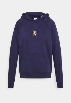Nike Performance CHELSEA LONDON HOODIE - Sweatshirt - Blackened Blue/jersey Gold | Damen