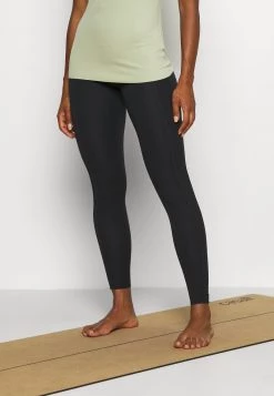 Nike Performance Damen LUXE 7/8 - Tights - Black/dark Smoke Grey