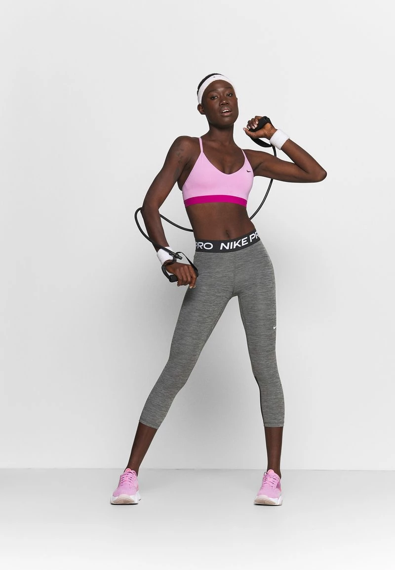 Nike Performance Damen CROP - Tights - Black/white 2 Nike Performance Damen CROP - Tights - Black/white – Bild 2