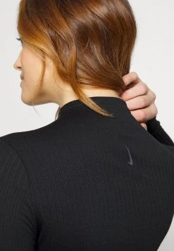 Nike Performance Damen LUXE - Langarmshirt - Black/dark Smoke Grey -Angebote Nike Store c42b8d7ee7444f0bb429c673b4cfda72