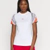 Nike Performance Damen STRIKE 21 - T-Shirt Print - White/black/bright Crimson