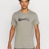 Nike Performance Herren TEE TRAINING - T-Shirt Print - Light Army