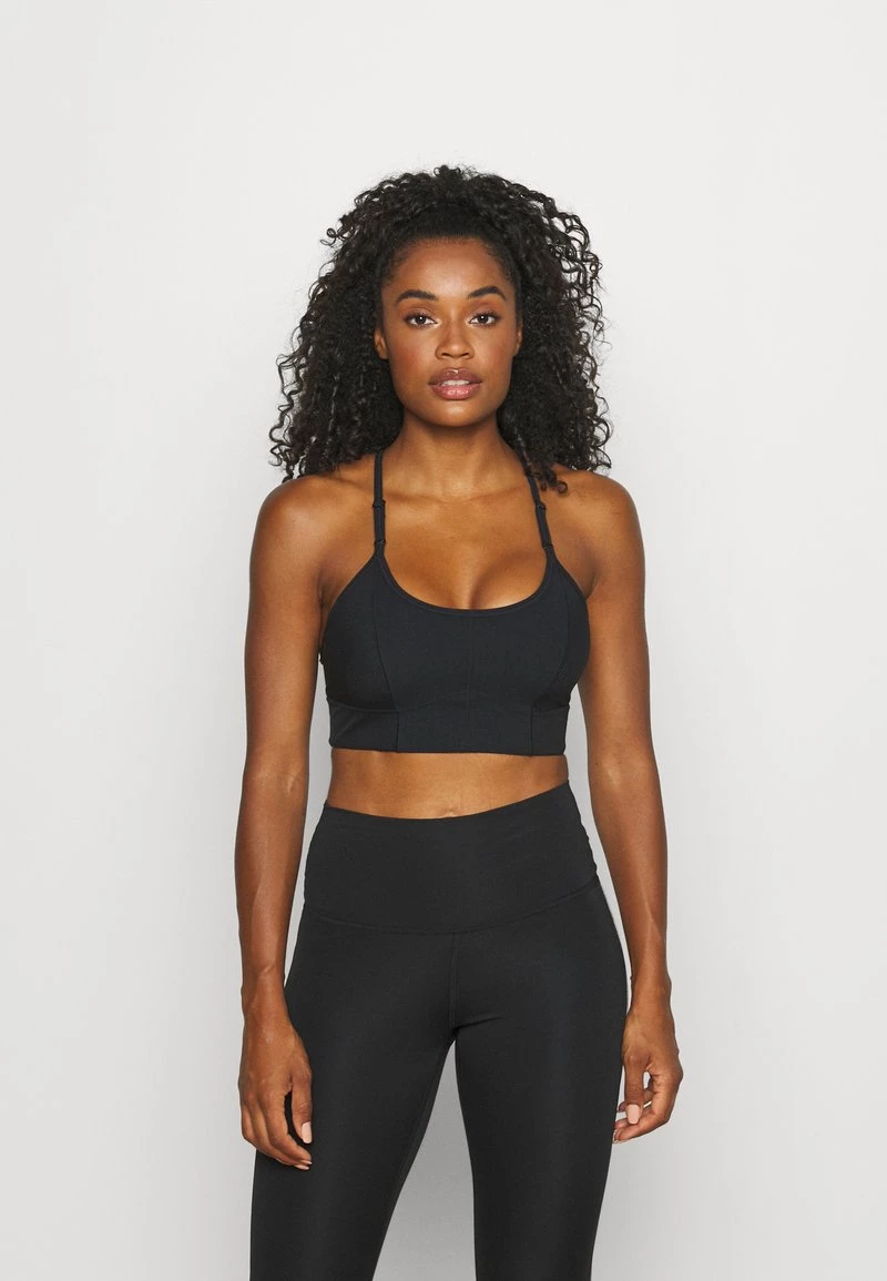 Nike Performance Damen INDY BRA - Sport-BH Mit Leichter Stützkraft - Black/dark Smoke Grey 1 Nike Performance Damen INDY BRA - Sport-BH Mit Leichter Stützkraft - Black/dark Smoke Grey