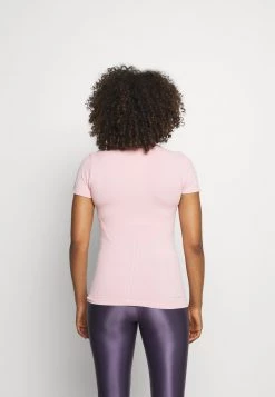 Nike Performance Damen AURA SLIM - Sport T-shirt - Pink Glaze/silver -Angebote Nike Store c49aa8821c4e4449a09e2c5d494e81c4