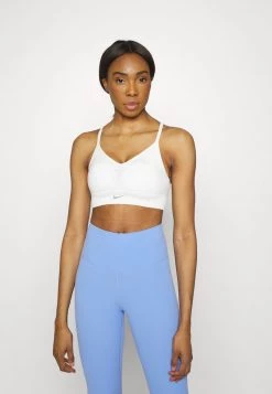 Nike Performance Damen INDY SEAMLESS BRA - Sport-BH Mit Leichter Stützkraft - Summit White/platinum Tint