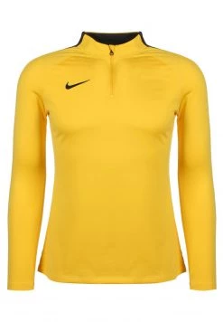 Nike Performance DRY ACADEMY 18 DAMEN - Langarmshirt - Tour Yellow Anthracite Black