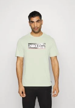 Nike Performance FC TEE SEASONAL BLOCK - T-Shirt Print - Olive Aura | Herren