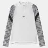 Nike Performance DRIL UNISEX - Langarmshirt - White/black