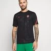 Nike Performance Herren PORTUGAL - T-Shirt Print - Black/challenge Red
