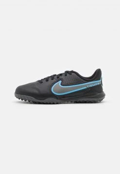 Nike Performance JR. TIEMPO LEGEND 9 ACADEMY TF UNISEX - Fußballschuh Multinocken - Schwarzgrau