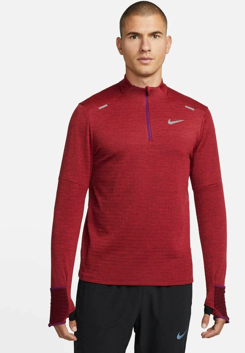 Nike Performance Herren Langarmshirt - Wine 1 Nike Performance Herren Langarmshirt - Wine