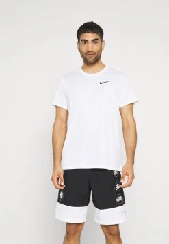 Nike Performance Herren SUPERSET - Sport T-shirt - White/black