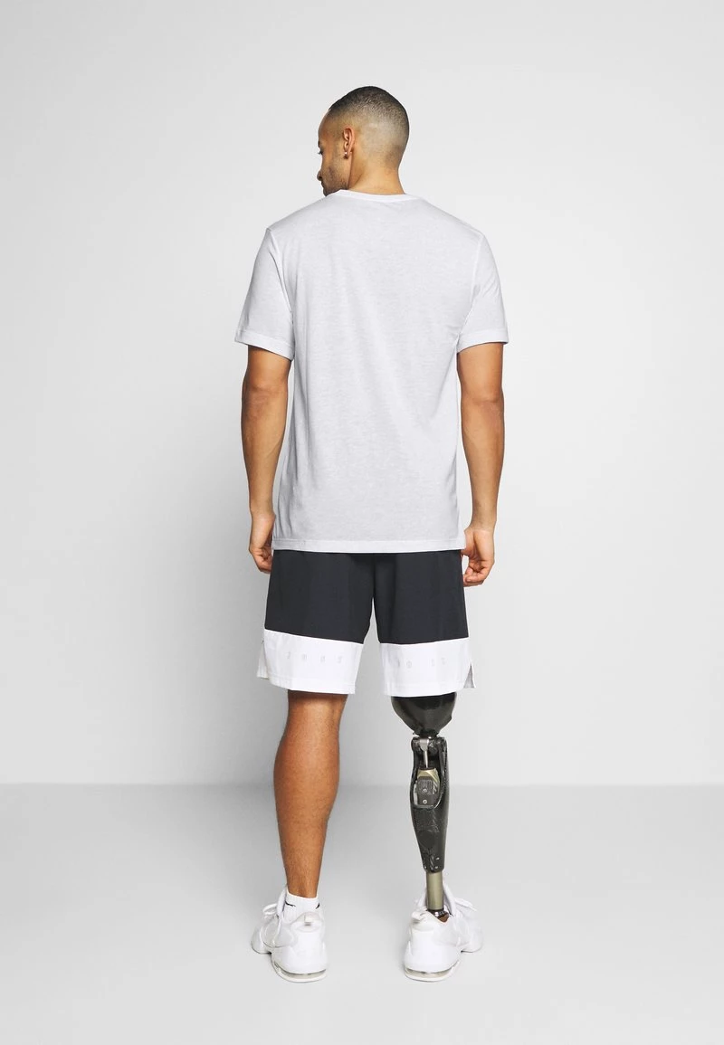 Nike Performance Herren TEE ATHLETE - T-Shirt Print - White/university Red 3 Nike Performance Herren TEE ATHLETE - T-Shirt Print - White/university Red – Bild 3